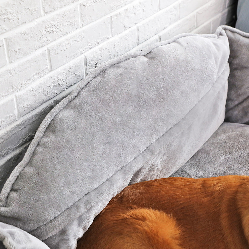 Fluffy Dog Bed: